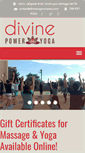 Mobile Screenshot of divinepoweryoga.net